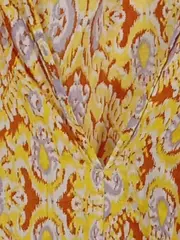 Vorschaubild 4 von Damen Bluse Langarm Print Mehrfarbig Gr. L Bohemian