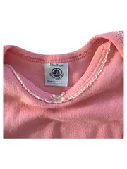 Vorschaubild 4 von Baby Body Mädchen Langarm Gr. 80 Rosa Baumwolle Lochmuster