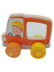 Vorschaubild 1 von Spielzeugauto Holz Orange Modell 306364 Kinderfahrzeug 10cm