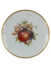 Vorschaubild 2 von Thomas Porzellan Wandteller Sevres Bavaria Obstdekor Goldrand 20cm