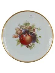Vorschaubild 1 von Thomas Porzellan Wandteller Sevres Bavaria Obstdekor Goldrand 20cm
