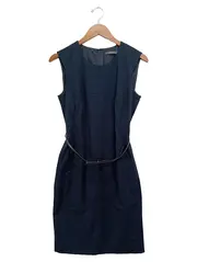 Vorschaubild 1 von Etuikleid Damen Gr. 36/S Blau Business Kleid elegant klassisch