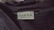 Vorschaubild 2 von C&A CANDA Herren Pullunder Strickweste V-Ausschnitt Grau Gr. XL
