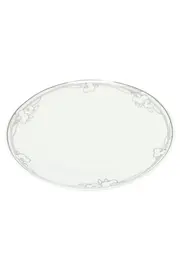 Vorschaubild 1 von TAPIO Kuchenteller Porzellan Weiß Elegant Blumenmuster 20cm