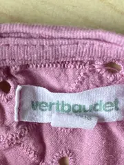 Vorschaubild 6 von Sommerkleid Mädchen Gr. 140 Rosa Lochmuster Baumwolle