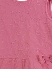 Vorschaubild 2 von Kinder Kleid Gr. 92 Pink Blumen Rüschen Freizeit Sommer Minikleid