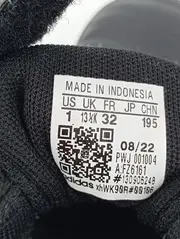 Vorschaubild 4 von Sneaker low Kinder Gr. 32 Schwarz Klettverschluss Sportschuhe