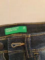 Vorschaubild 4 von Damen Jeans Regular Fit W25 Blau Stretch