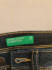 Vorschaubild 2 von Damen Jeans Regular Fit W25 Blau Stretch