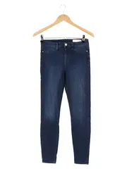 Vorschaubild 1 von Damen Jeans Slim Fit W26/34 Blau Casual Stretch Denim Hose