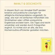 Vorschaubild 3 von Annabel Staff Kitchen Hacks Kochbuch Hardcover Küchen Tricks Tipps Englisch