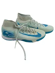 Vorschaubild 1 von Mercurial Superfly Academy IC Hallenschuhe Weiß Blau Gr. 40,5
