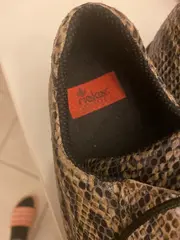 Vorschaubild 3 von Damen Sneaker Low Schlangenmuster Braun Gr. 37 Animal-Print