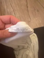 Vorschaubild 6 von Trafaluc Damen T-Shirt V-Ausschnitt Weiß Modal Gr. S Basic