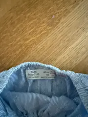 Vorschaubild 2 von BabyGirl Sommerkleid Blau Gestreift Blumenmuster Gr. 86