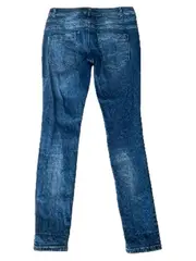 Vorschaubild 3 von Taifun Destroyed Jeans BoyfriendTS Damen Gr. 34 Blau Blumenstickerei