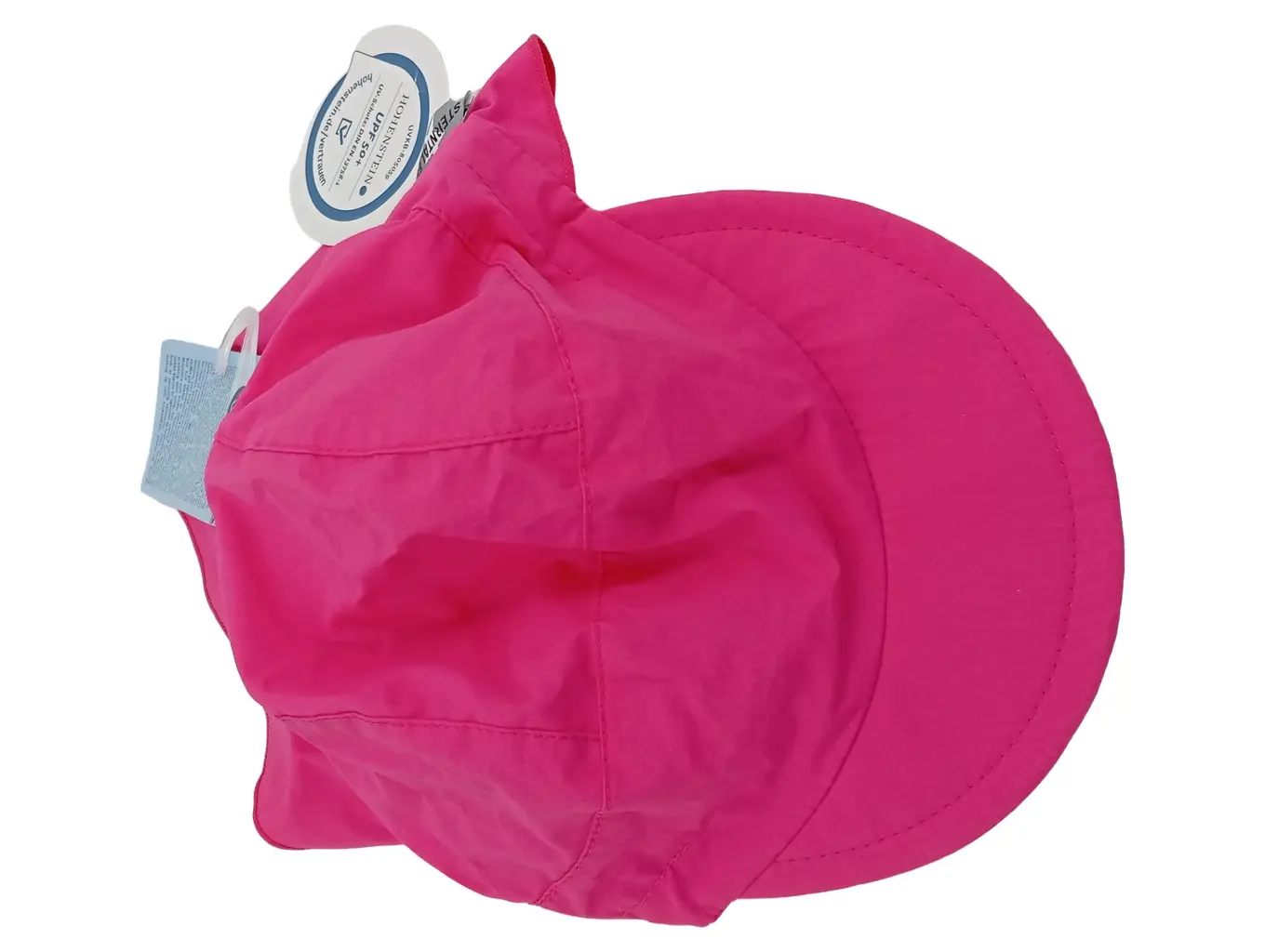 STERNTALER Mädchen Schirmmütze Pink Baumwolle Nackenschutz Praktisch