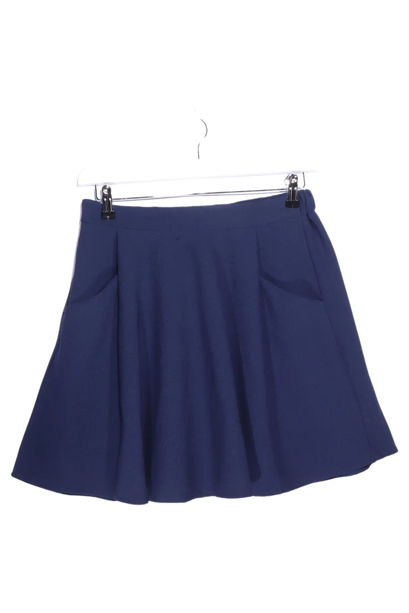 EDC VON ESPRIT Damen Faltenrock Blau Gr. 38/M Klassisch Preppy