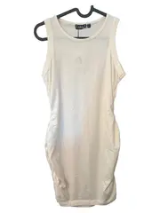 Vorschaubild 1 von Damen Etuikleid Gr. 38/M Beige Casual Schlauchkleid Sommer