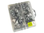 Vorschaubild 1 von Stollen Soft Ground Fussballschuhe Silber Herren Gr. 42