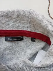 Vorschaubild 3 von Kinder Hoodie Kleid Gr. 128 Grau Casual Freizeitkleid