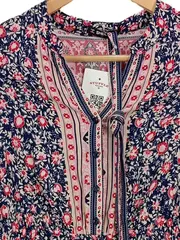 Vorschaubild 2 von Damen Freizeitkleid M Blumenmuster Mehrfarbig Vintage