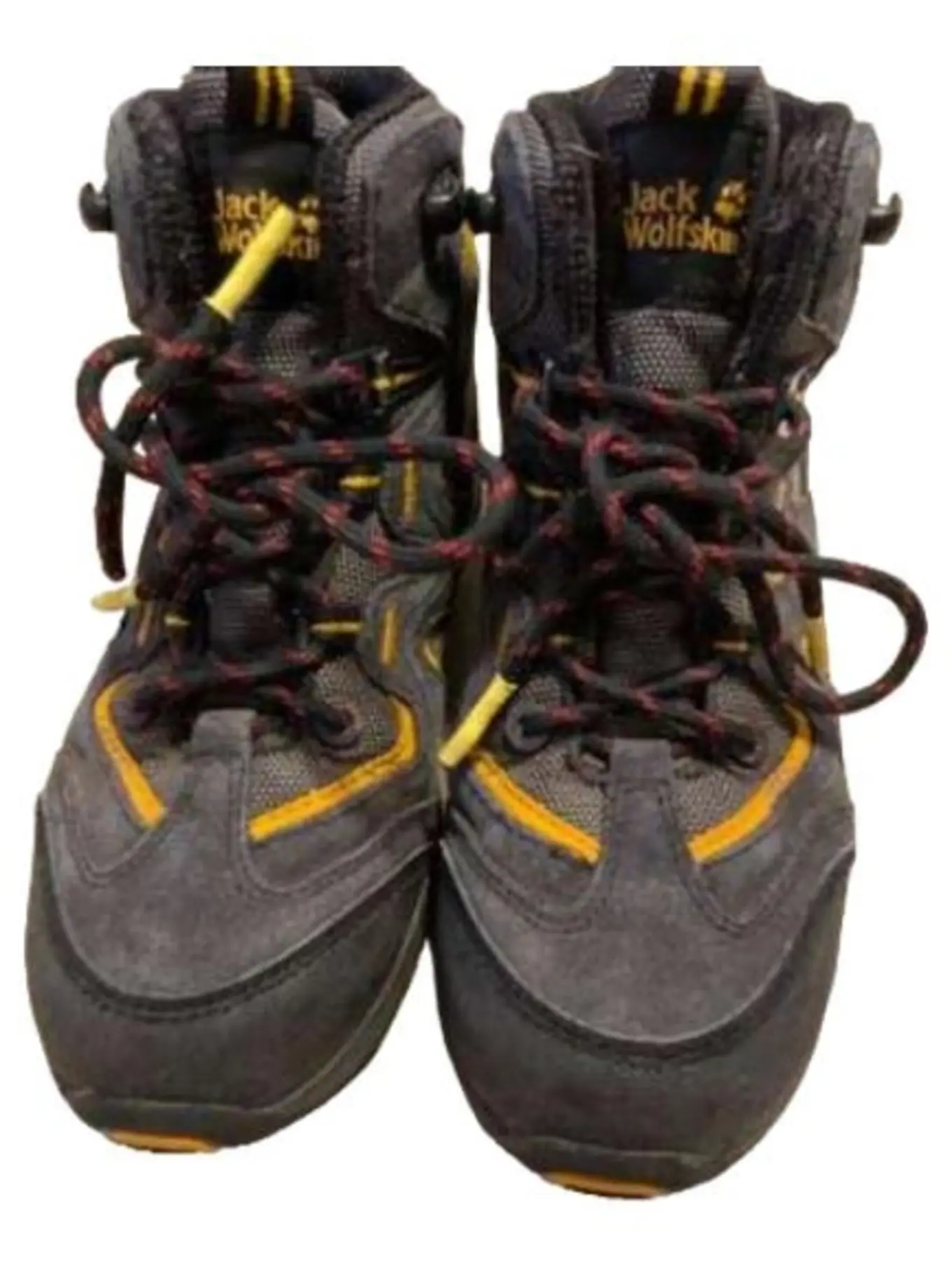 JACK WOLFSKIN Outdoorschuhe Kinder Gr. 34 Grau Wanderschuhe Trekkingschuhe