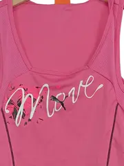 Vorschaubild 2 von Sportshirt Move Kinder Mädchen Pink Gr. 140 Tank Top Ärmellos