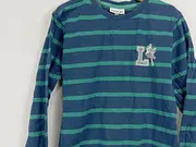 Vorschaubild 3 von Kinder Langarmshirt gestreift mit L Applikation Gr. 140