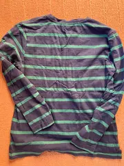 Vorschaubild 4 von Kinder Langarmshirt gestreift mit L Applikation Gr. 140