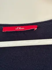 Vorschaubild 5 von Damen Bolero Strickjacke Cardigan Gr. 34/XS Blau 3/4-Arm