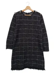 Vorschaubild 1 von Businesskleid Damen 38/M Schwarz Kariert Klassisch Elegant