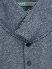 Vorschaubild 4 von Herren Poloshirt Grau Melange 2XL Kurzarm Sportlich Polokragen