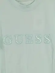 Vorschaubild 2 von Damen T-Shirt Grün Gr. 36/S Casual Logo Stickerei