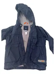 Vorschaubild 1 von Kinder Leichte Jacke Gr. 104 Blau mit Kapuze