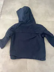 Vorschaubild 4 von Kinder Leichte Jacke Gr. 104 Blau mit Kapuze