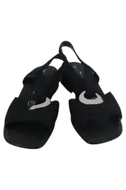 Vorschaubild 2 von DORNDORF Damen Sandaletten Gr. 38 Schwarz Elegant 4cm Absatz