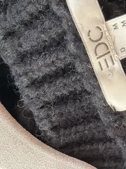 Vorschaubild 4 von EDC Damen Pullover Gr. 38/M Schwarz Lochmuster Casual