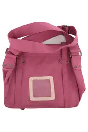 Vorschaubild 2 von Umhängetasche Damen Rosa Schmetterling Applikation Stoff Casual