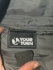 Vorschaubild 6 von Your Turn Rucksack Grau Urban Style Lederdetails Alltag 27x36cm