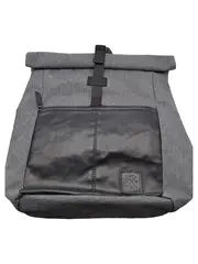 Vorschaubild 1 von Your Turn Rucksack Grau Urban Style Lederdetails Alltag 27x36cm