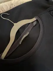 Vorschaubild 2 von Damen T-Shirt Basic Kurzarm Schwarz Größe M Rundhals