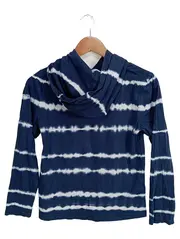 Vorschaubild 2 von Kinder Kapuzenpullover Gr. 152 Mehrfarbig Gestreift Casual