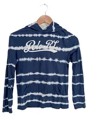 Vorschaubild 1 von Kinder Kapuzenpullover Gr. 152 Mehrfarbig Gestreift Casual