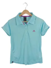 Vorschaubild 1 von Damen Sport Poloshirt Funktionsshirt Türkis Gr. 42/XL