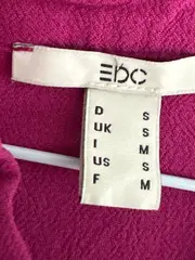Vorschaubild 7 von edc Damen Freizeitkleid Gr. 36/S Pink Viskose Casual Tunikakleid