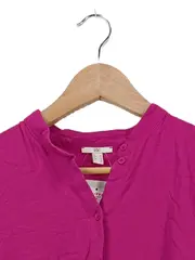 Vorschaubild 2 von edc Damen Freizeitkleid Gr. 36/S Pink Viskose Casual Tunikakleid