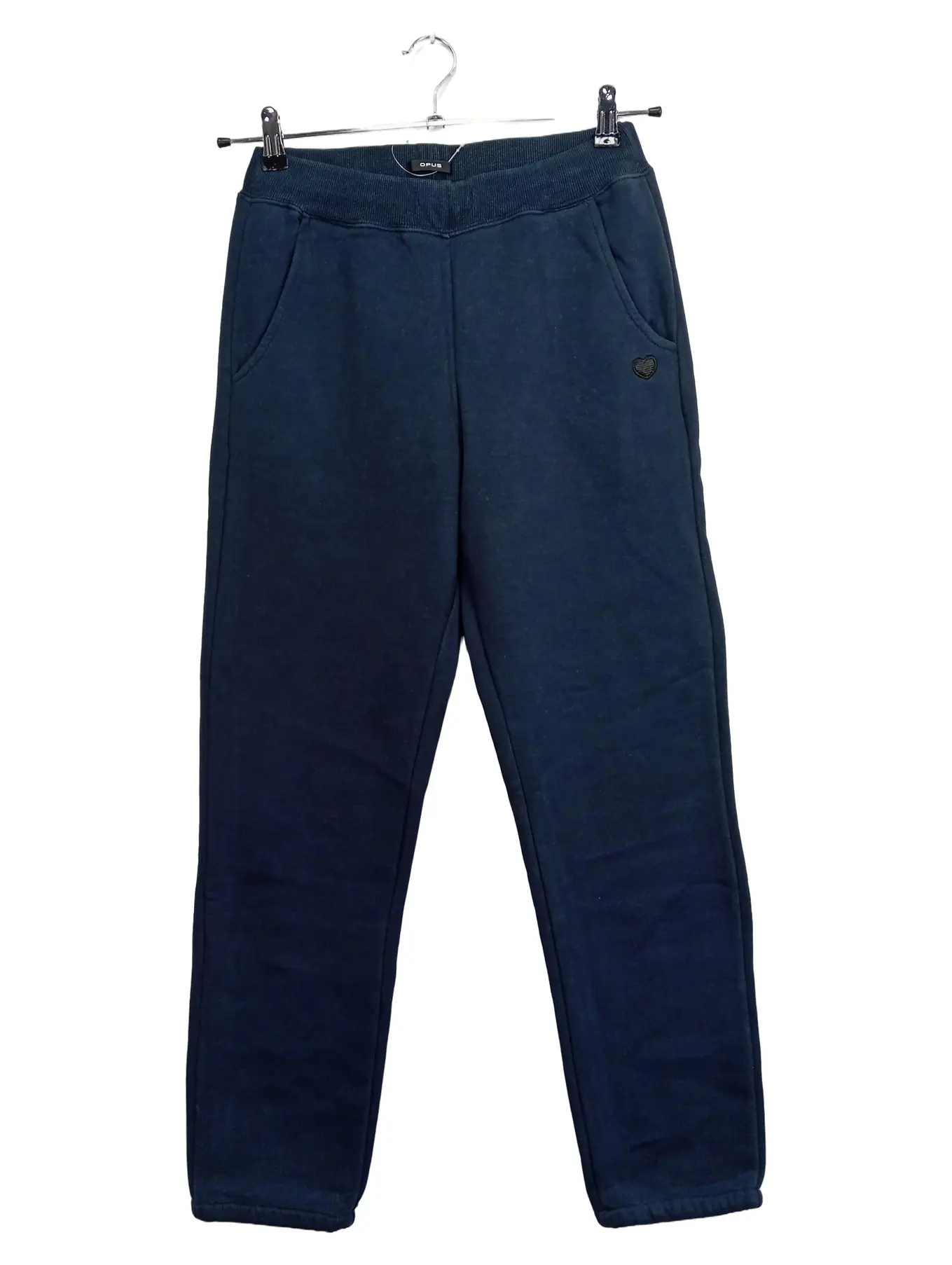 OPUS Jogginghose Damen Gr. 34;XS Blau Casual Baumwolle