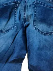 Vorschaubild 5 von Damen Jeans Tapered Fit Hose W27/36 Blau Casual