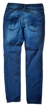 Vorschaubild 2 von Damen Jeans Tapered Fit Hose W27/36 Blau Casual